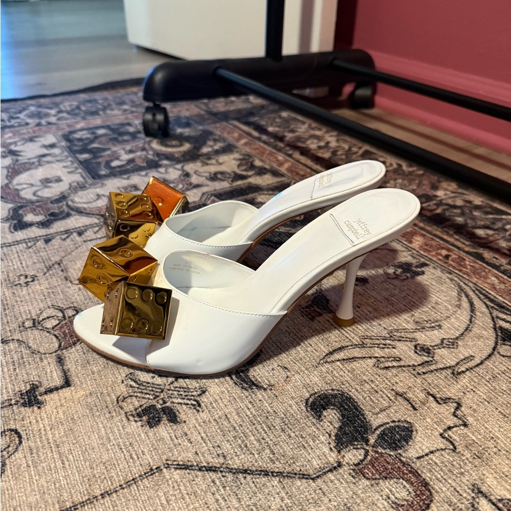 Jeffrey Campbell DICE Heeled Sculpted Stilettos